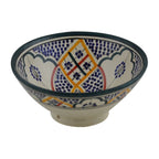 Small 8 Inches Rainbow Handmade Moroccan Serving Bowl