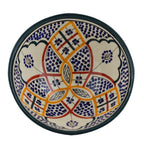 Small 8 Inches Rainbow Handmade Moroccan Serving Bowl