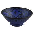 Royal Blue Handmade Serving Bowl 10 inches Medium