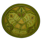 Small 8 Inches & Handmade Moroccan Serving Bowl - Lime