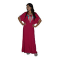 Radya Moroccan Woman Casual Kaftan - Magenta