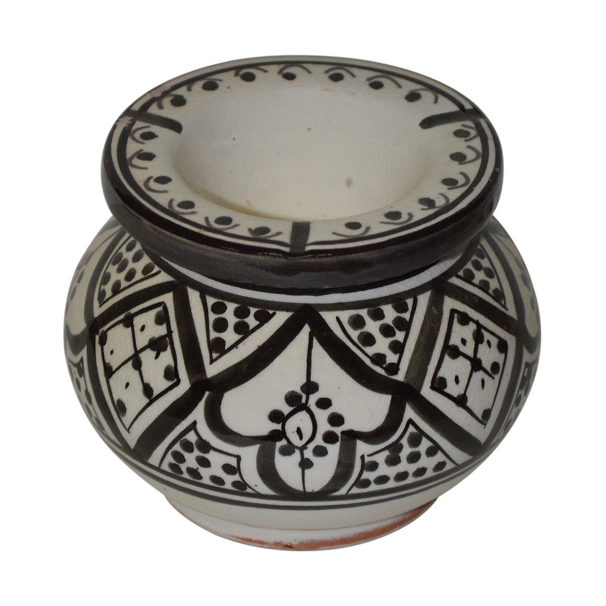 Smokeless Ashtray Large Fes - White Black