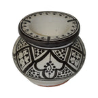 Smokeless Ashtray Medium Fes - White&Black