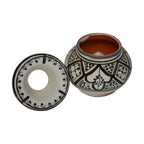 Smokeless Ashtray Medium Fes - White&Black