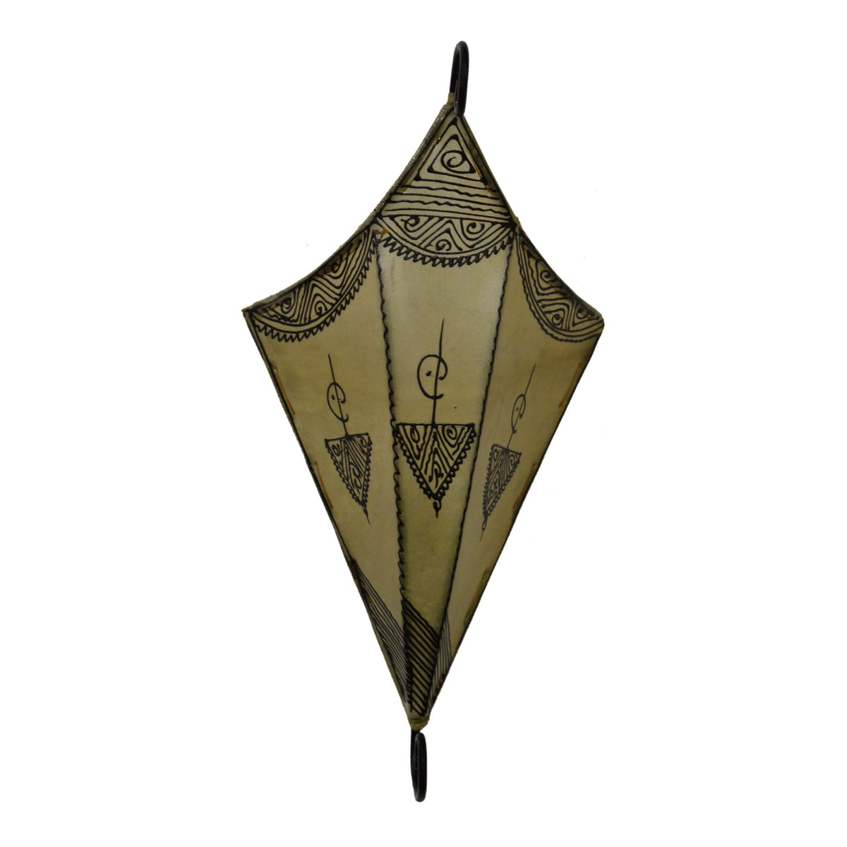 Sconce Handmade Leather Henna - Beige