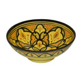Safi Handmade Serving Bowl 12 inches Large - Yellow