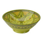 & Handmade Serving Bowl 12 inches Large - Lime
