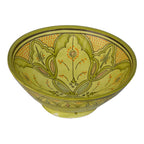 & Handmade Serving Bowl 12 inches Large - Lime