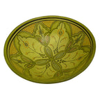& Handmade Serving Bowl 12 inches Large - Lime