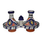 Ceramic Double Spice Holder Fasia 3