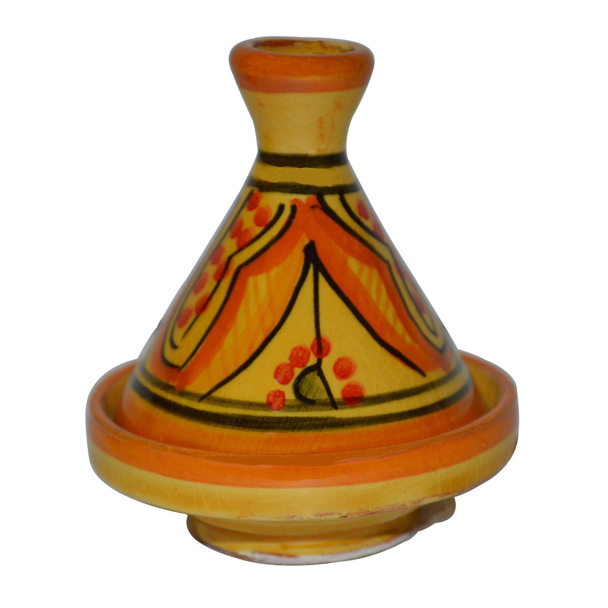 Lwimina Moroccan Ceramic Single Spice Holder