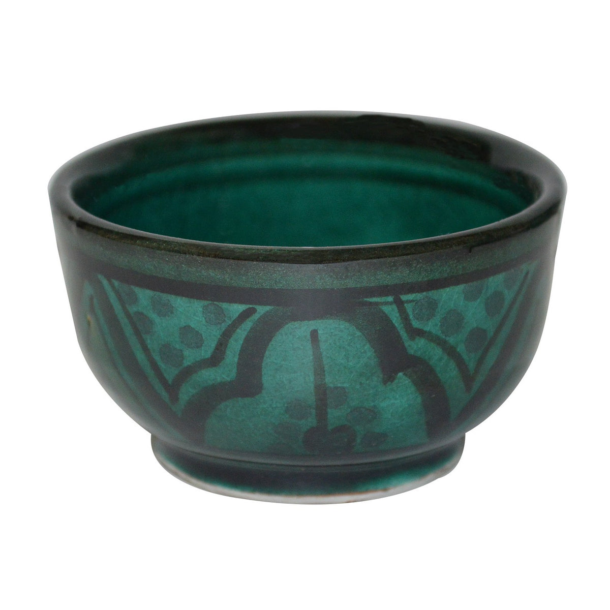 Dipping Sauce Bowl Set of 4 X small - Dark Green