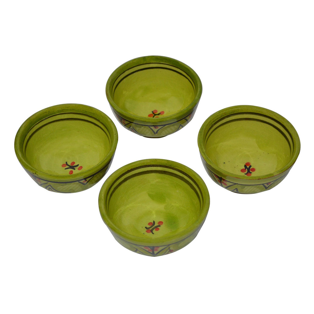 Dipping Sauce Bowl Set of 4 X small - Lime