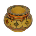 Smokeless Ashtray Xlarge Crisscross - Yellow