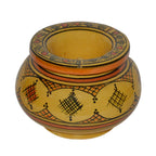 Smokeless Ashtray Xlarge Crisscross - Yellow