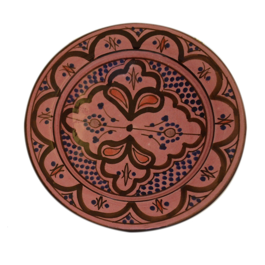 Safi Appetizer Serving Set Of Four Plates - Pink
