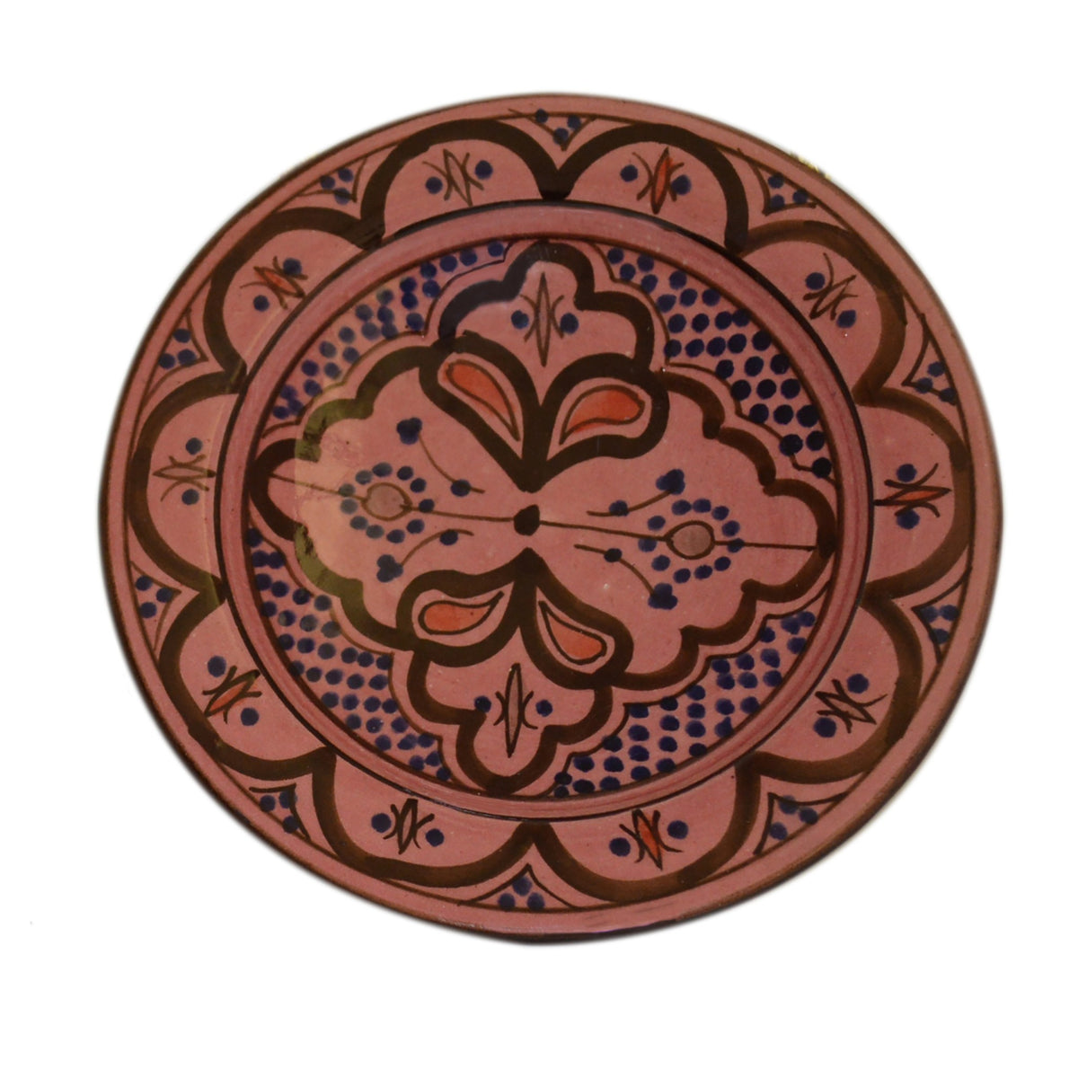 Safi Appetizer Serving Set Of Four Plates - Pink