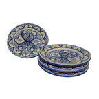 Fez Blue Appetizer Serving Set Of Four