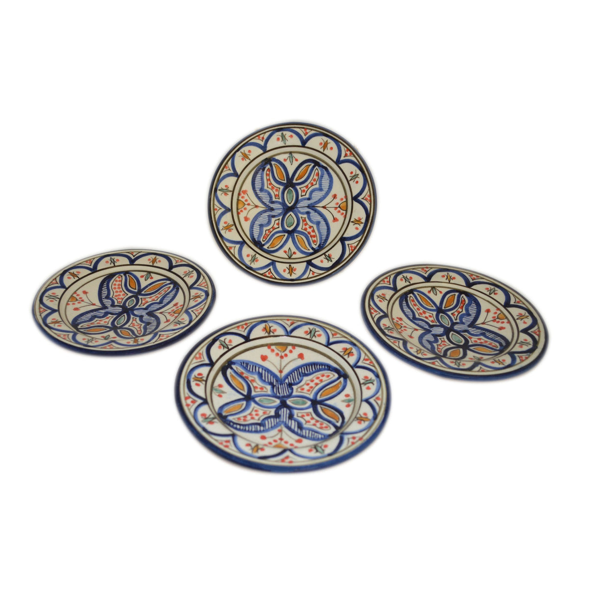 Fasia Appetizer Serving Set Of Four Plates