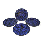 Blue Appetizer Serving Set Of Four