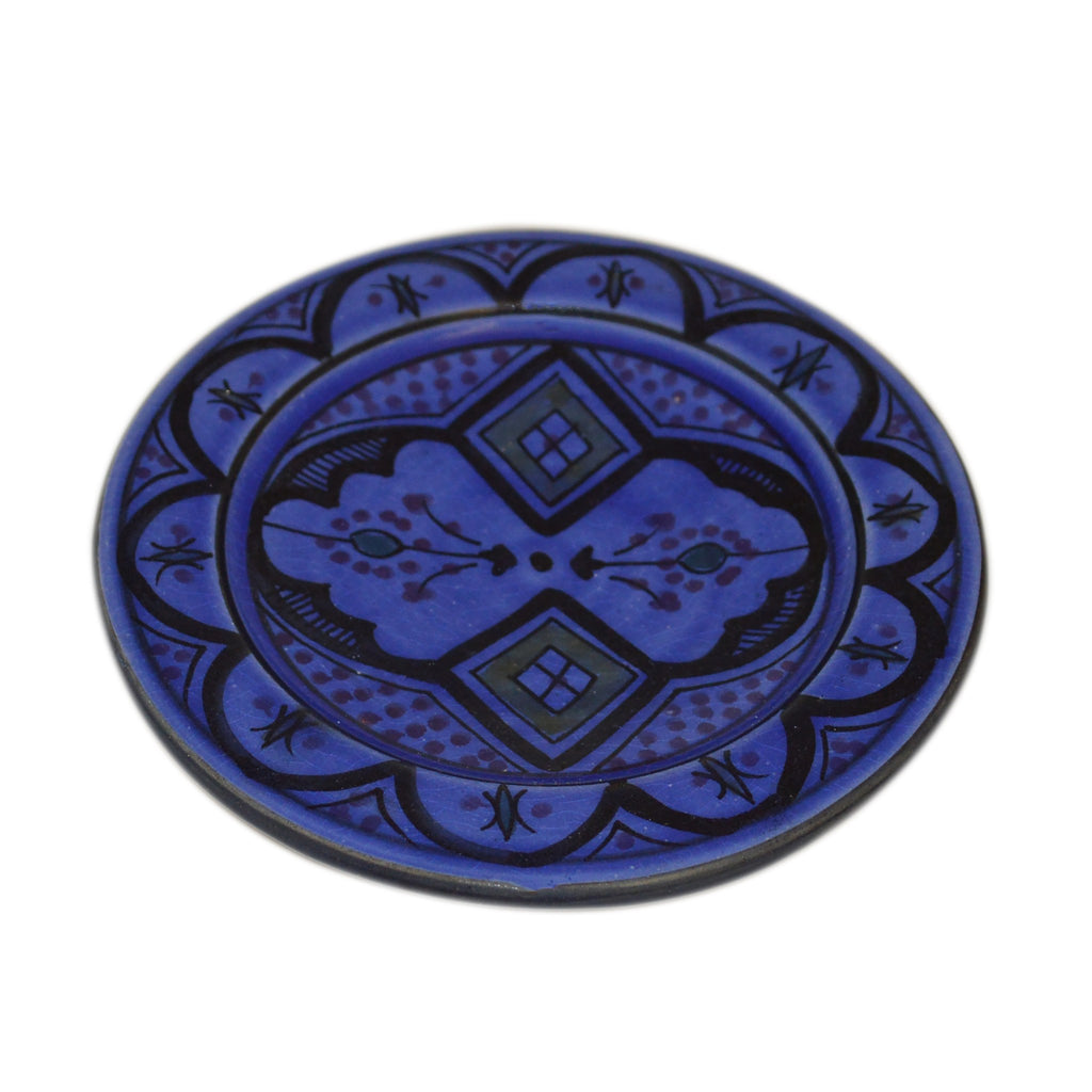 Blue Appetizer Serving Set Of Four