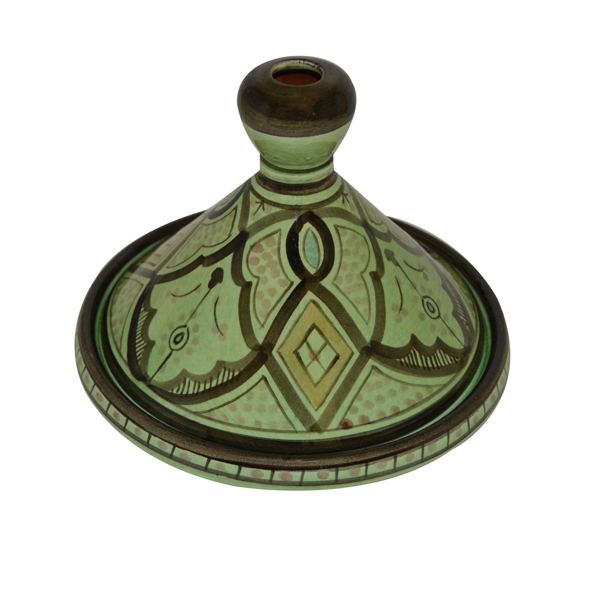 Serving Tagine Safi Medium 10inches diameter - Green