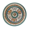 Berber Ceramic Serving Plate Handmade 8" - Green