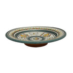 Berber Ceramic Serving Plate Handmade 8" - Green