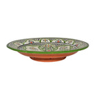 Verde Ceramic Serving Plate Handmade 8"