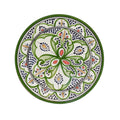 Verde Ceramic Serving Plate Handmade 8"