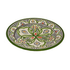 Verde Ceramic Serving Plate Handmade 8"