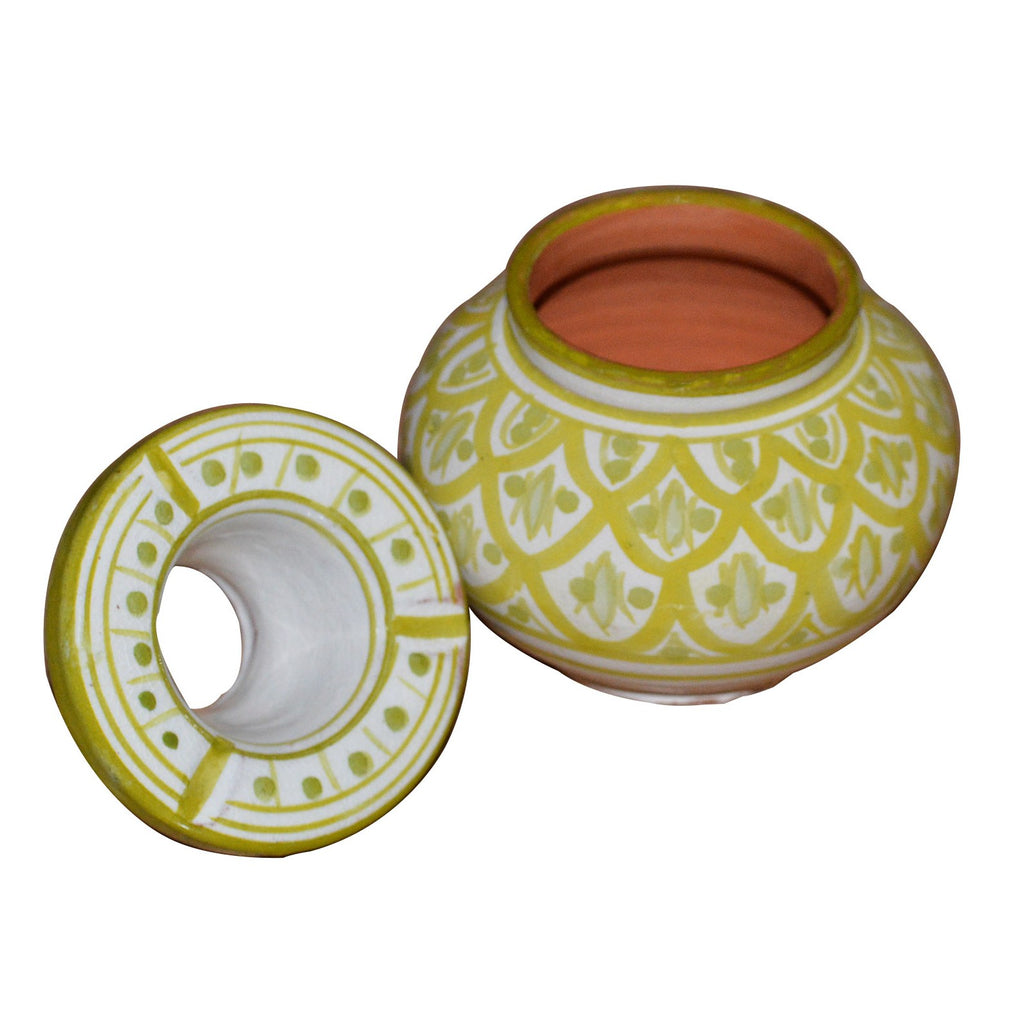 Smokeless Ashtray Medium Kwass - White Lime