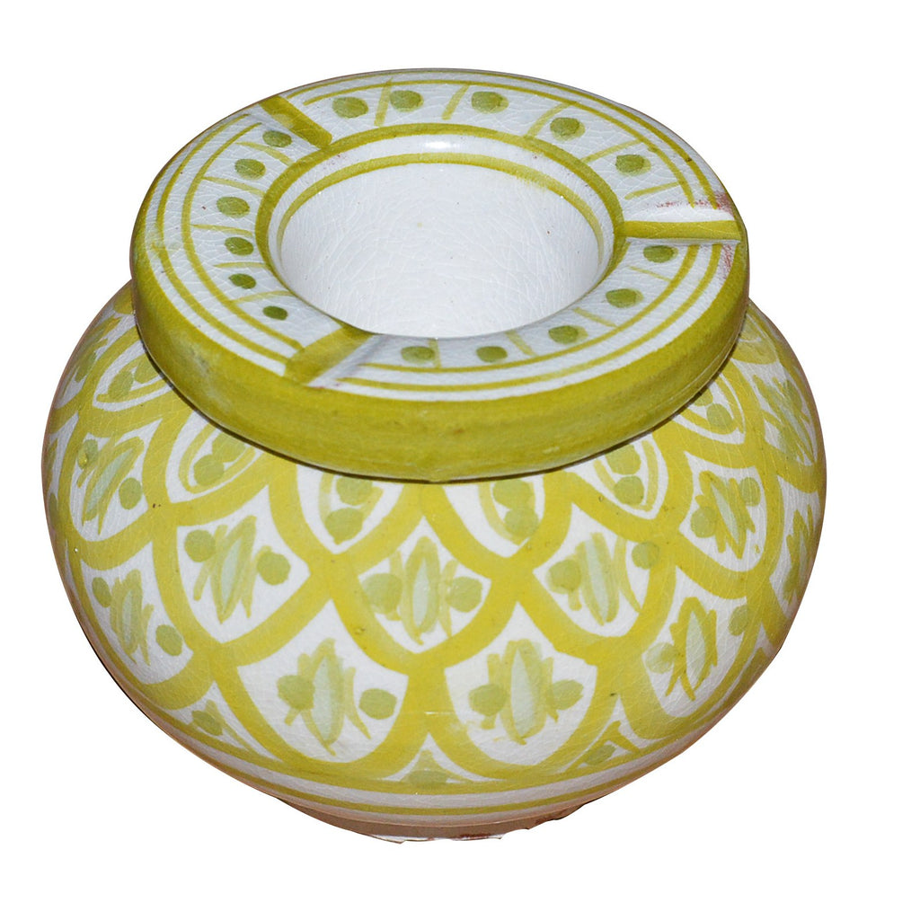 Smokeless Ashtray Medium Kwass - White Lime