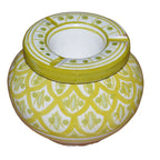 Smokeless Ashtray Small - Lime&White
