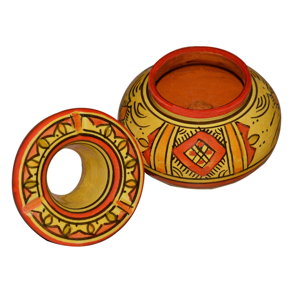 Smokeless Ashtray Small Yellow berber