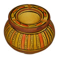 Yellow Stripes Smokeless Ashtray Small