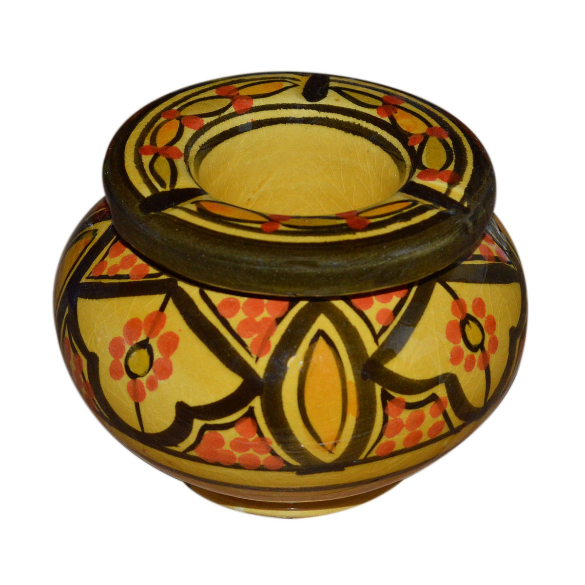 Smokeless Ashtray Small Safi - Yellow