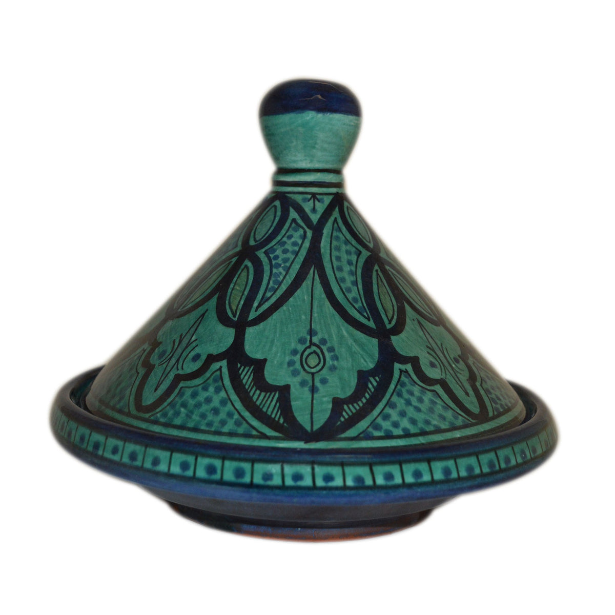 Serving Tagine Medium 10 inches diameter - Aqua