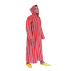 Moroccan Men Djellaba - Red