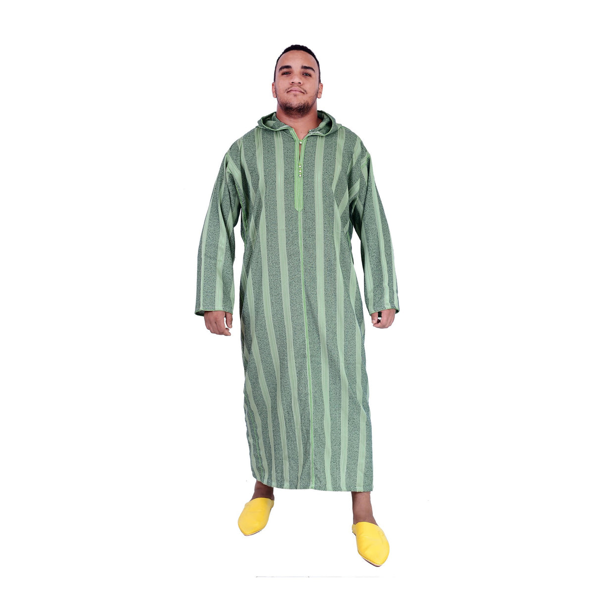 Moroccan Men Djellaba - Green