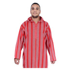 Moroccan Men Djellaba - Red