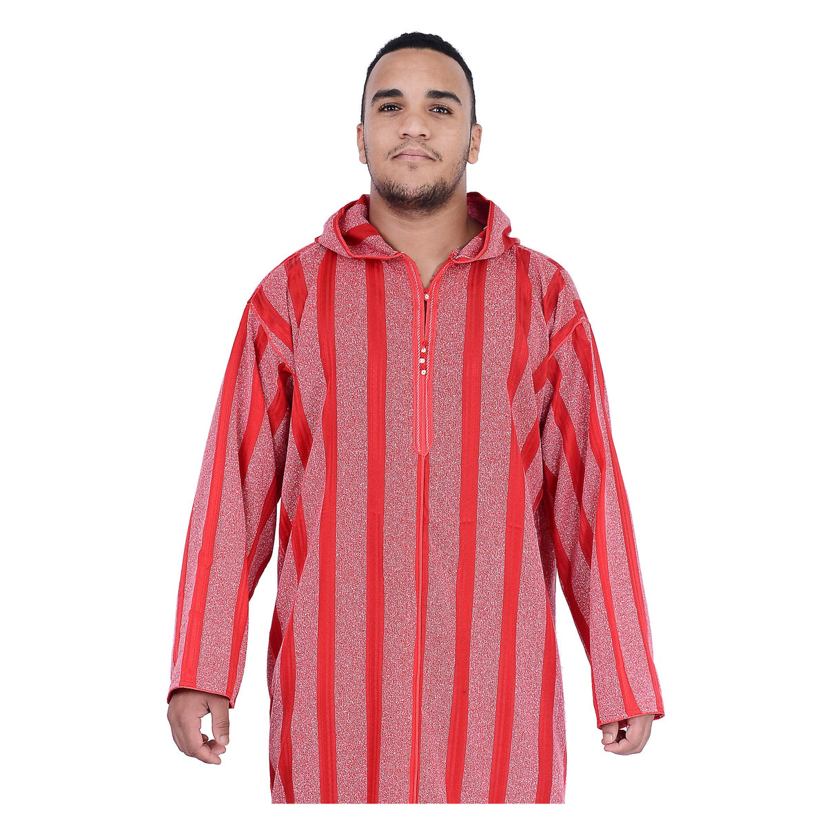 Moroccan Men Djellaba - Red