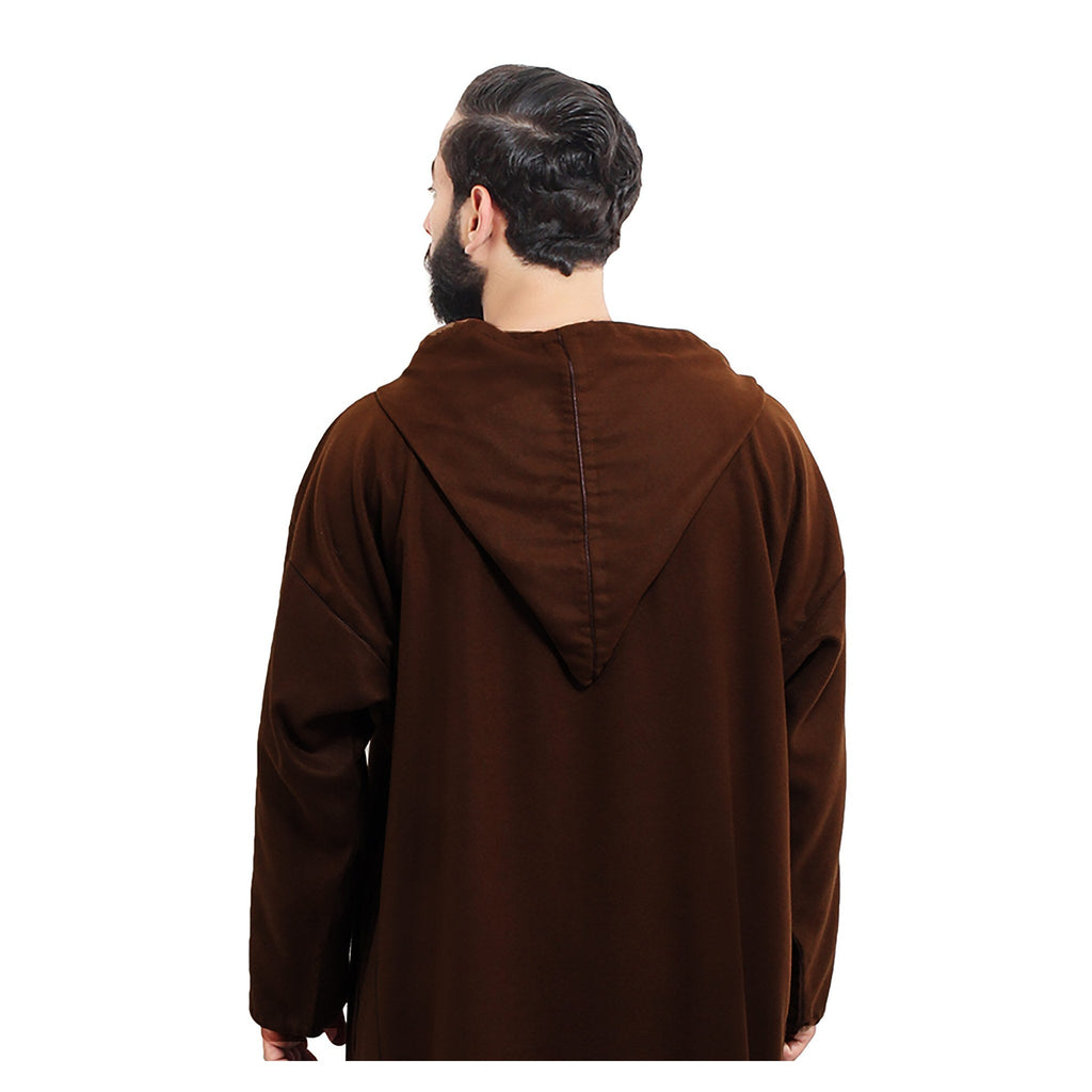 Men Winter Djellaba - Brown