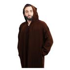 Men Winter Djellaba - Brown