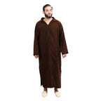 Men Winter Djellaba - Brown
