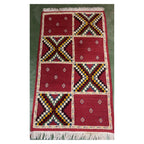 Dalila Handmade Moroccan Rug Orange Small