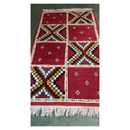 Dalila Handmade Moroccan Rug Orange Small