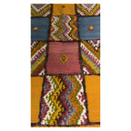 Elma Handmade Moroccan Rug Orange Small Orange