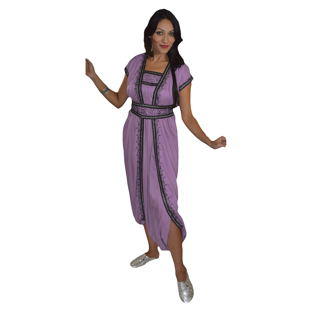 Moroccan Woman Jumpsuit - Light Purple