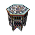 Moucharabi Wood Table Handmade - Black